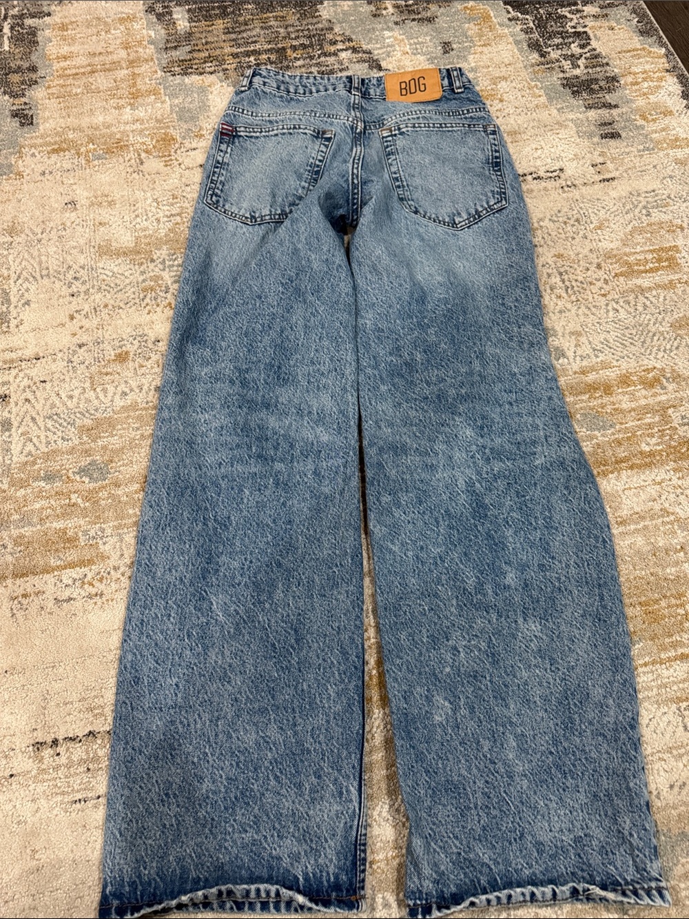 BDG Relaxed Light Wash Blue Denim Jeans